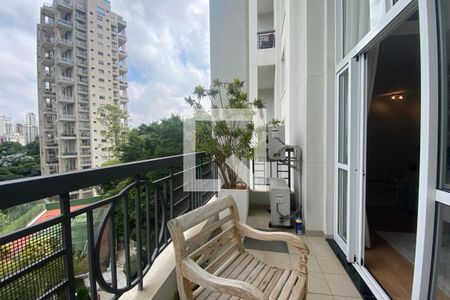 Sacada de apartamento para alugar com 1 quarto, 82m² em Paraíso do Morumbi, São Paulo