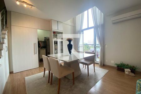 Sala de Jantar de apartamento para alugar com 1 quarto, 82m² em Paraíso do Morumbi, São Paulo