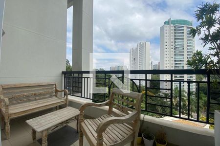 Sacada de apartamento para alugar com 1 quarto, 82m² em Paraíso do Morumbi, São Paulo