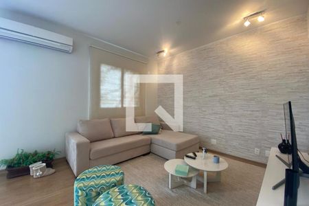 Sala de apartamento para alugar com 1 quarto, 82m² em Paraíso do Morumbi, São Paulo