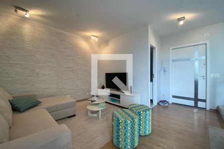 Sala de apartamento para alugar com 1 quarto, 82m² em Paraíso do Morumbi, São Paulo