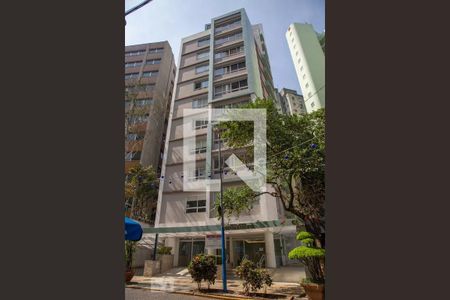 Apartamento para alugar com 25m², 1 quarto e sem vagaFachada do Prédio