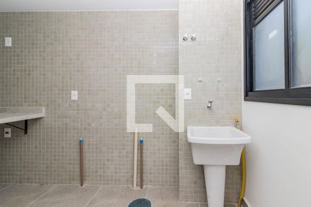 Apartamento à venda com 92m², 2 quartos e 2 vagasDetalhe da area de serviço