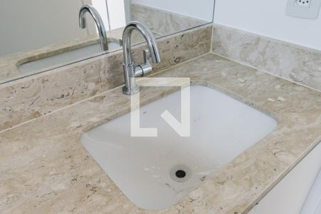 Apartamento para alugar com 96m², 2 quartos e 2 vagas Apartamento para alugar com 96m², 2 quartos e 2 vagasBanheiro da Suíte 2 Pia