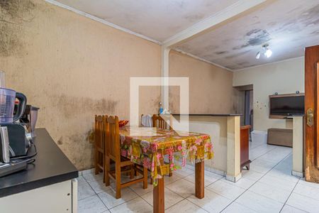 Sala de Jantar de casa à venda com 3 quartos, 125m² em Parque João Ramalho, Santo André