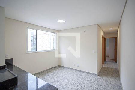Sala de apartamento para alugar com 2 quartos, 46m² em Lourdes, Belo Horizonte