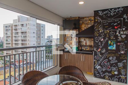 Varanda de apartamento à venda com 2 quartos, 69m² em Chácara Seis de Outubro, São Paulo