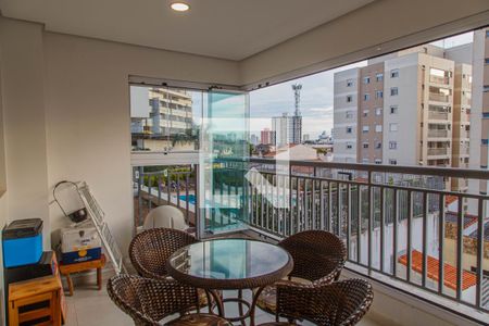 Varanda de apartamento à venda com 2 quartos, 69m² em Chácara Seis de Outubro, São Paulo