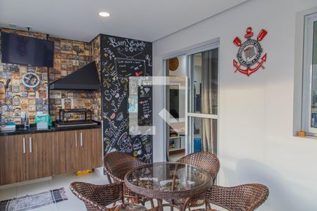 Varanda de apartamento à venda com 2 quartos, 69m² em Chácara Seis de Outubro, São Paulo