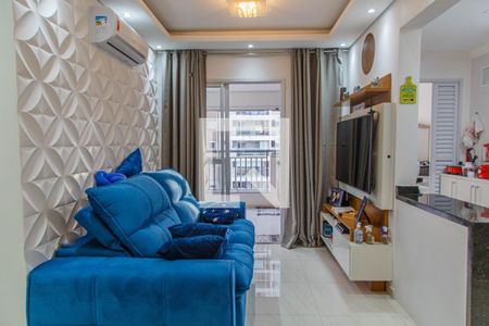 Sala de apartamento à venda com 2 quartos, 69m² em Chácara Seis de Outubro, São Paulo