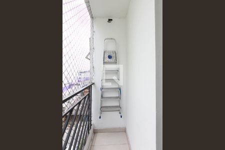 Varanda da Sala de apartamento à venda com 2 quartos, 48m² em Itaquera, São Paulo