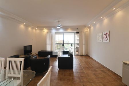 Sala de apartamento para alugar com 4 quartos, 220m² em Barra Funda, Guarujá