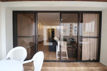 Varanda de apartamento para alugar com 4 quartos, 220m² em Barra Funda, Guarujá