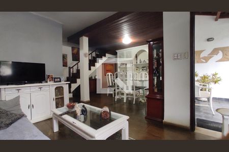 Sala de casa de condomínio à venda com 3 quartos, 171m² em Barra da Tijuca, Rio de Janeiro