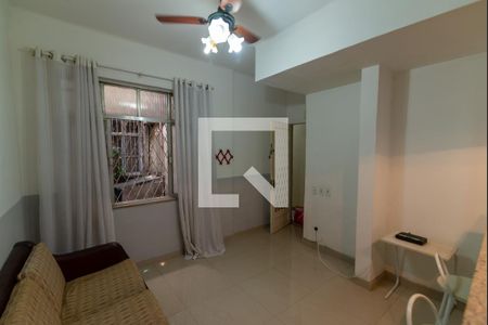 Sala de apartamento para alugar com 1 quarto, 50m² em Maracanã, Rio de Janeiro