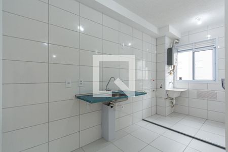 Cozinha de apartamento para alugar com 2 quartos, 40m² em Parque Reboucas, São Paulo