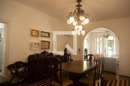 Sala de Jantar de casa à venda com 4 quartos, 550m² em Urca, Rio de Janeiro