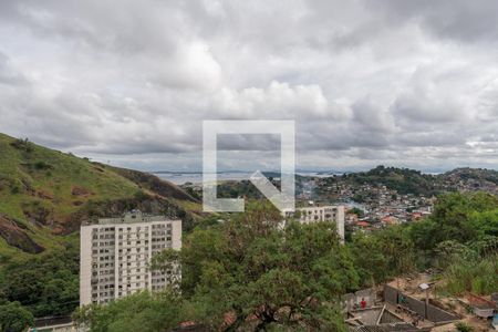 Vista da Sala  de apartamento à venda com 2 quartos, 45m² em Fonseca, Niterói
