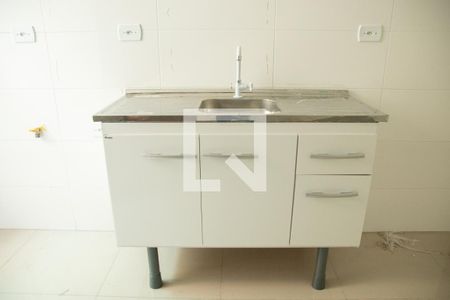 Sala, Cozinha e Área de Serviço de apartamento para alugar com 1 quarto, 35m² em Vila Mazzei, São Paulo