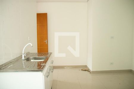 Sala, Cozinha e Área de Serviço de apartamento para alugar com 1 quarto, 35m² em Vila Mazzei, São Paulo