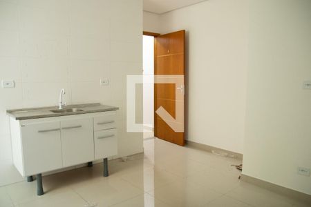 Sala, Cozinha e Área de Serviço de apartamento para alugar com 1 quarto, 35m² em Vila Mazzei, São Paulo
