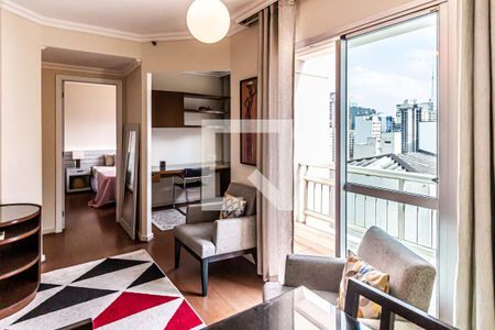 Sala de apartamento à venda com 3 quartos, 90m² em Consolação, São Paulo