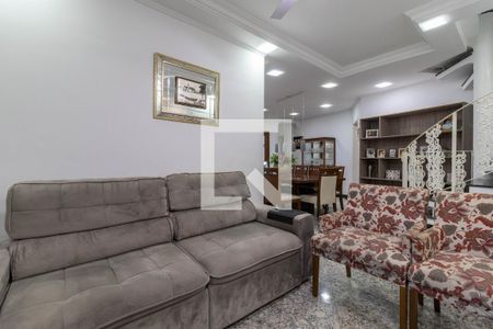 Sala de Estar de apartamento à venda com 4 quartos, 220m² em Vila Albertina, São Paulo