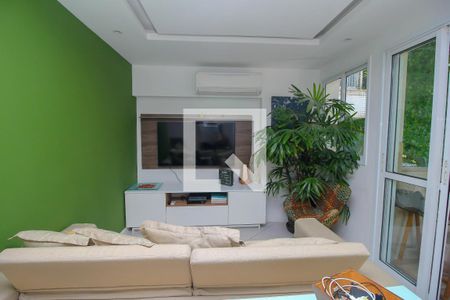 Sala de Estar de apartamento à venda com 2 quartos, 106m² em Humaitá, Rio de Janeiro