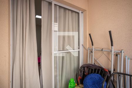 Sacada de apartamento para alugar com 2 quartos, 47m² em Santa Maria, Osasco