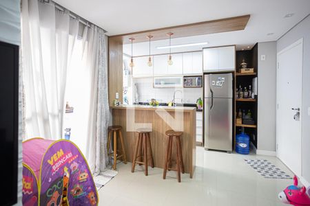 Sala de apartamento para alugar com 2 quartos, 47m² em Santa Maria, Osasco