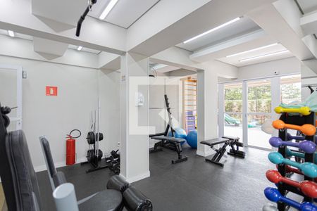 Apartamento para alugar com 47m², 2 quartos e 2 vagas Apartamento para alugar com 47m², 2 quartos e 2 vagasÁrea comum - Academia