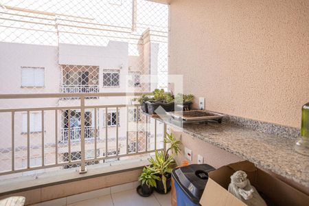 Sacada de apartamento para alugar com 2 quartos, 47m² em Santa Maria, Osasco