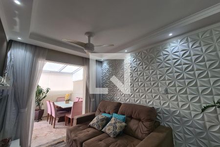 Sala de apartamento à venda com 2 quartos, 63m² em Vila Antonieta, São Paulo