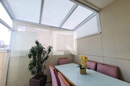 Varanda da Sala de apartamento à venda com 2 quartos, 63m² em Vila Antonieta, São Paulo