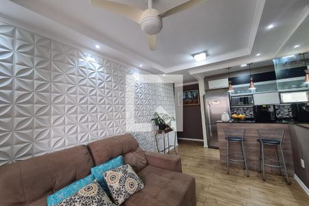 Sala de apartamento à venda com 2 quartos, 63m² em Vila Antonieta, São Paulo