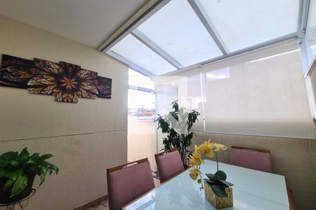 Varanda da Sala de apartamento à venda com 2 quartos, 63m² em Vila Antonieta, São Paulo