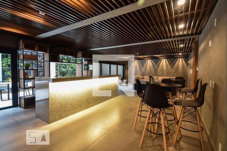 Área comum de apartamento para alugar com 1 quarto, 31m² em Pinheiros, São Paulo