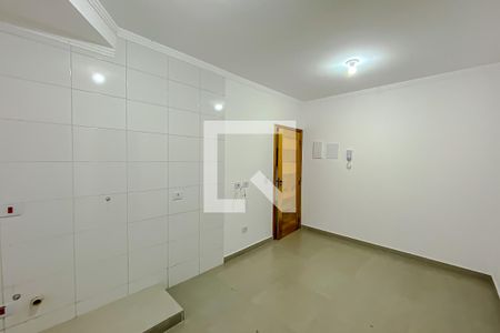 Sala e Cozinha de Apartamento com 2 quartos, 37m² Vila Esperança