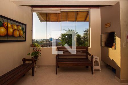 Varanda da Sala de casa de condomínio à venda com 3 quartos, 288m² em Vila Conceição, Porto Alegre