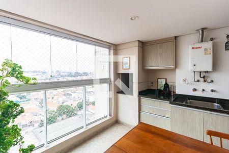 Varanda da Sala de apartamento à venda com 2 quartos, 72m² em Vila Graciosa, São Paulo