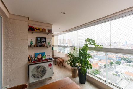 Varanda da Sala de apartamento à venda com 2 quartos, 72m² em Vila Graciosa, São Paulo