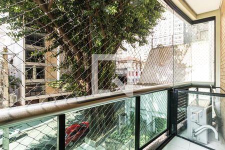 Varanda de apartamento à venda com 1 quarto, 70m² em Santa Cecília, São Paulo