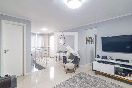 Sala de Estar Cobertura de apartamento para alugar com 2 quartos, 105m² em Parque São Vicente, Santo André