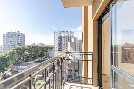 Sacada da Sala de apartamento para alugar com 1 quarto, 33m² em Portão, Curitiba