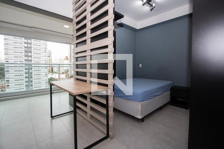 Studio - Sala e Quarto de kitnet/studio à venda com 1 quarto, 32m² em Pinheiros, São Paulo