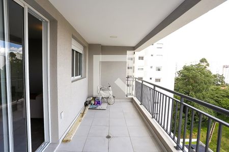 Varanda da Sala de apartamento para alugar com 2 quartos, 89m² em Jardim Caboré, São Paulo