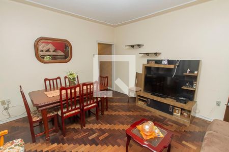 Sala 2 ambientes de apartamento à venda com 3 quartos, 108m² em Rio Branco, Porto Alegre