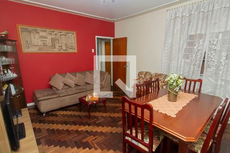 Sala 2 ambientes de apartamento à venda com 3 quartos, 108m² em Rio Branco, Porto Alegre
