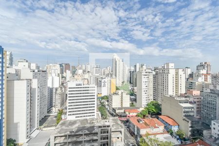 Vista da Varanda de kitnet/studio para alugar com 1 quarto, 41m² em Consolação, São Paulo