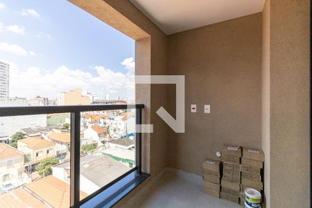 Varanda de apartamento à venda com 1 quarto, 78m² em Vila Deodoro, São Paulo